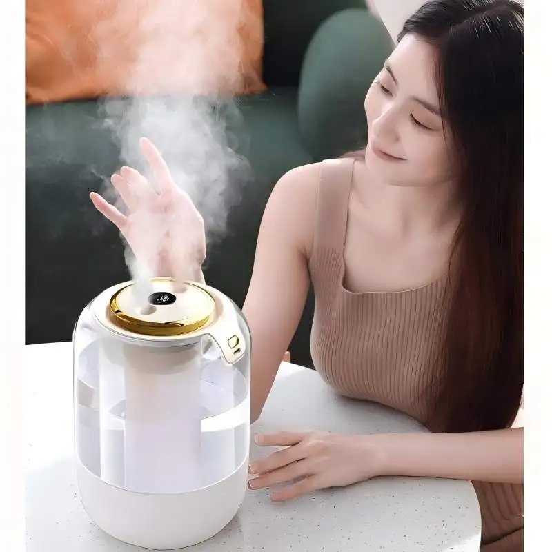 Baby Nursery Humidifier - 2025 Neuer 5L Großer Sprühnebel Ultraschall-Luftbefeuchter,