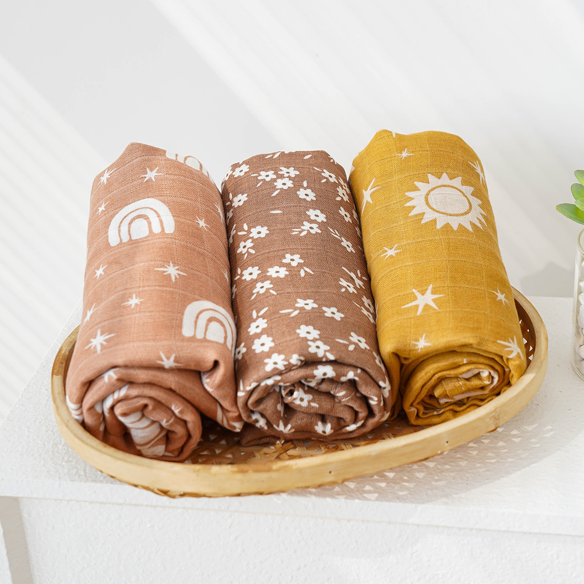 3 Teile/satz Bambus Musselin S – Swaddle Blanket Muslin Bewertung und Preis