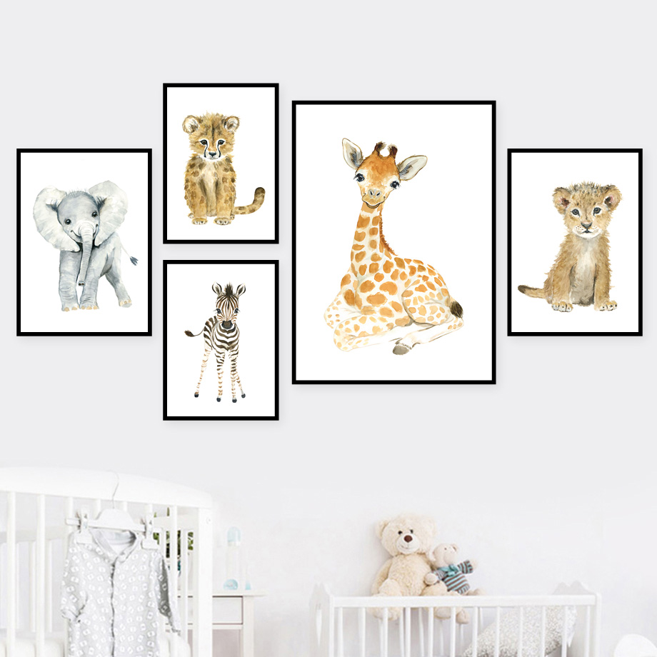 Elefant Fuchs Zebra Giraffe Le – Baby Zebra Nursery Bewertung und Preis