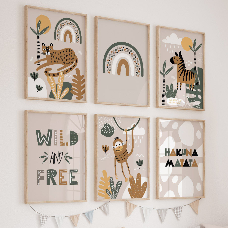 Leopard Zebra Affe Dschungelti – Baby Zebra Nursery Bewertung und Preis