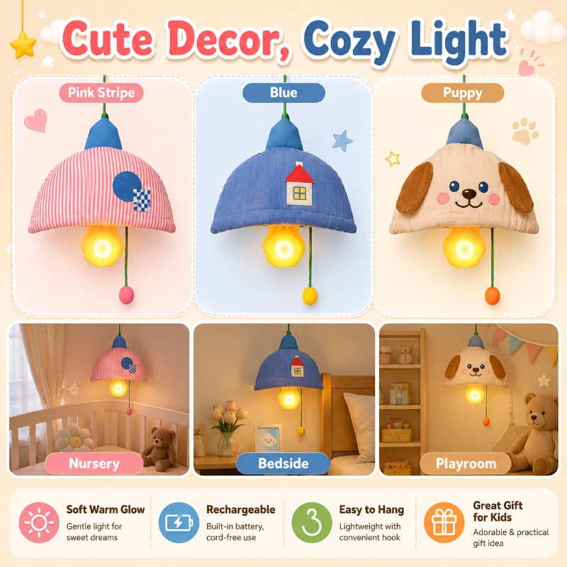 Wiederaufladbare Hängende Nach – Baby Nursery Lampshade Bewertung und Preis