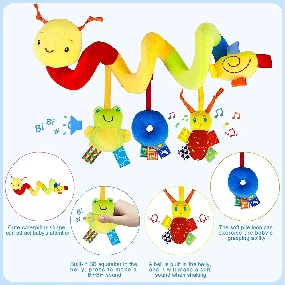 Spirale Kinderwagen Spielzeug  – Baby Nursery Mobile Bewertung und Preis