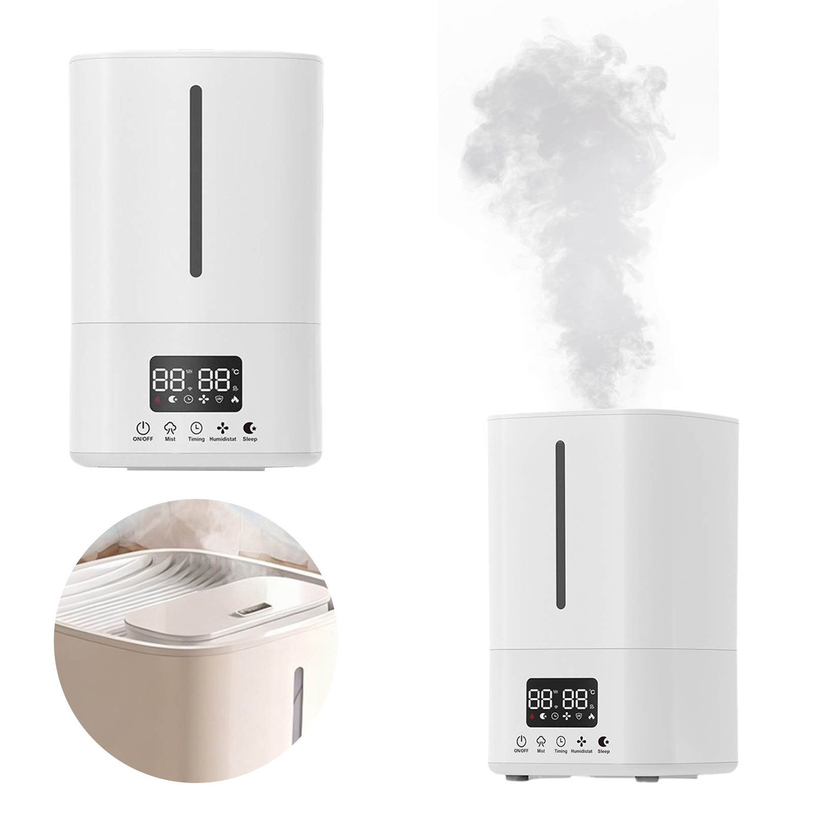 5L Intelligenter Luftbefeuchte – Baby Nursery Air Purifier Bewertung und Preis