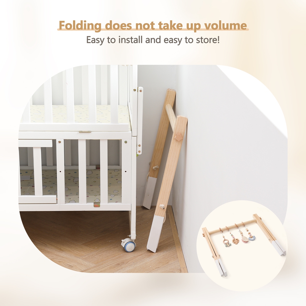 Holz-Spielgerüst, mobiles Häng – Baby Nursery Mobile Bewertung und Preis