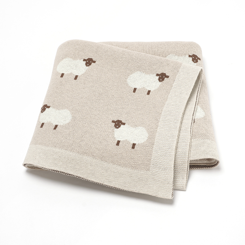 Süße Schaf druck Musselin Neug – Swaddle Blanket Muslin Bewertung und Preis