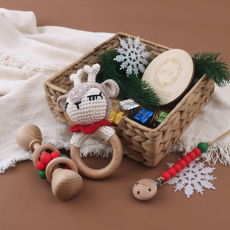 1 Set Häkeln Hase Baby Rassel  – Crib Mobile Musical Bewertung und Preis