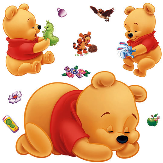 3D Winnie The Pooh Wandaufkleb – Baby Nursery Winnie The Pooh Bewertung und Preis
