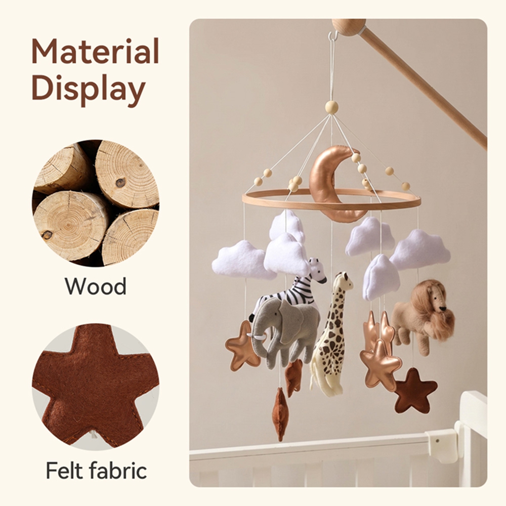Holz-Bettglocke Baby-Mobile mi – Crib Mobile Musical Bewertung und Preis