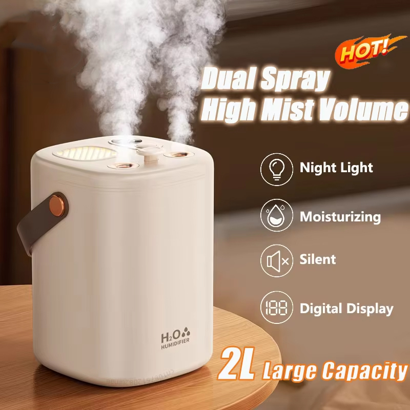 2L Ultraschall-Luftbefeuchter  – Baby Nursery Humidifier Bewertung und Preis