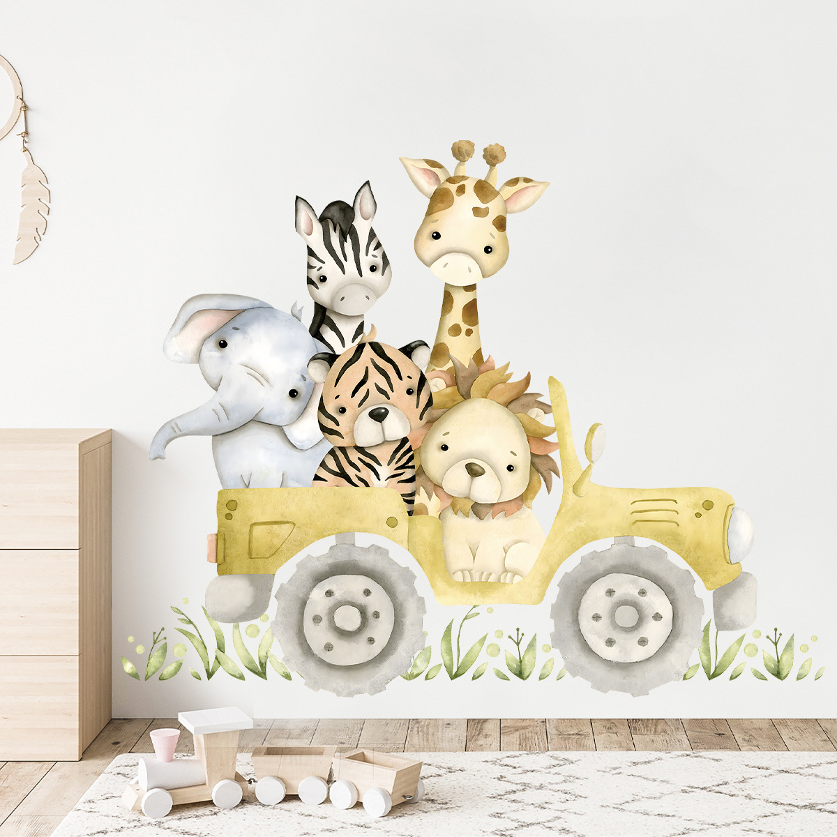 Niedliche Tiere Drive Jeep Wan – Baby Zebra Nursery Bewertung und Preis