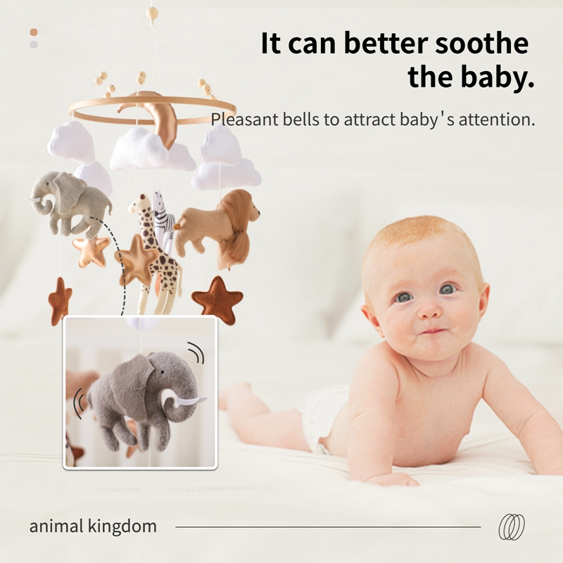 Babymobile mit Holzrasseln und – Crib Mobile Musical Bewertung und Preis