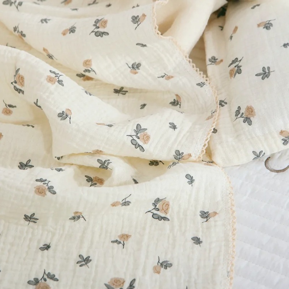 Weiche florale Musselin-Babyde – Swaddle Blanket Muslin Bewertung und Preis