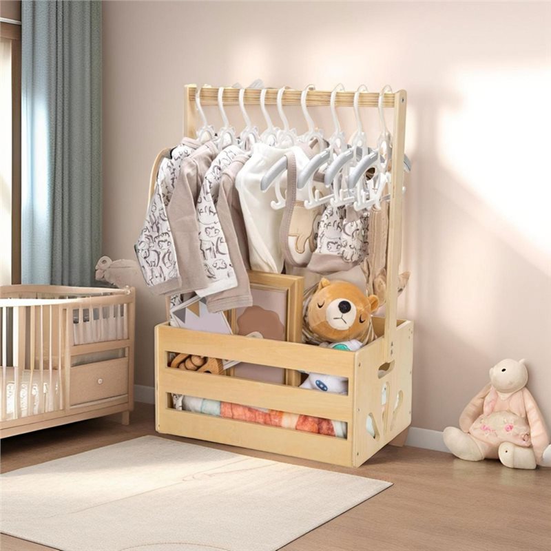 Holz-Geschenkkorb für Babypart – Baby Nursery Handles Bewertung und Preis