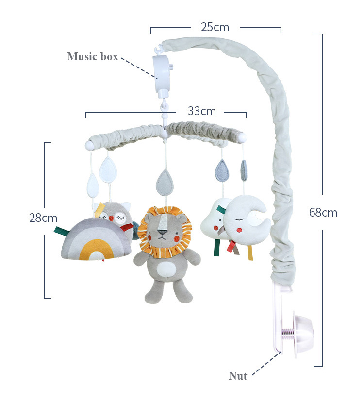 Babybett mobile Bett Glocke Ra – Crib Mobile Musical Bewertung und Preis