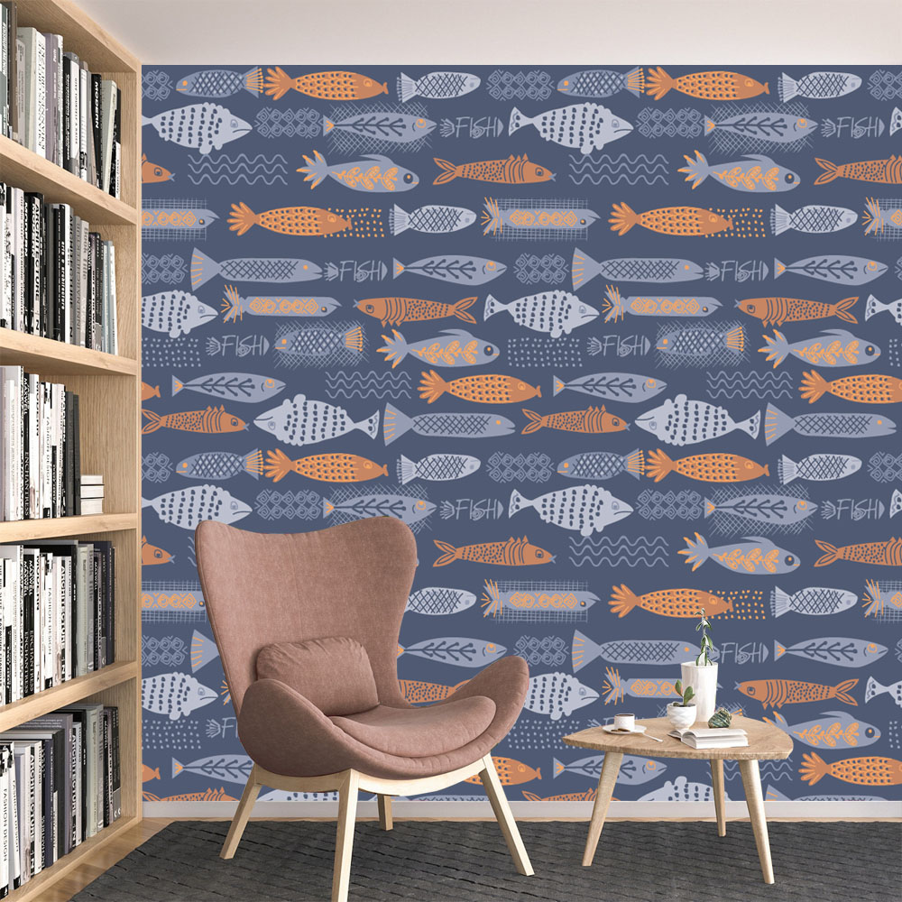 10+ Fisch-Design, wasserfeste, – Baby Nursery Peel And Stick Wallpaper Bewertung und Preis