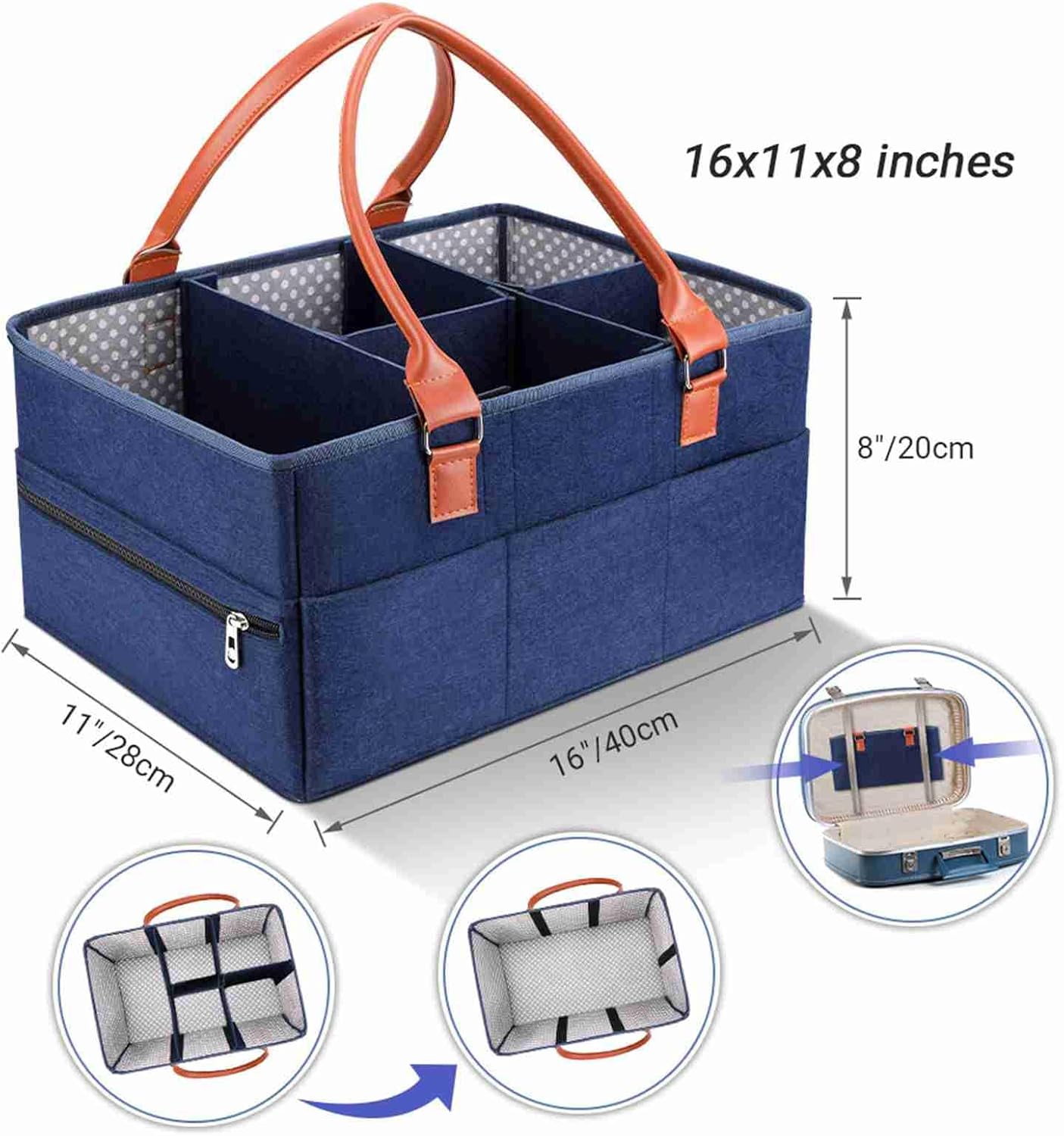 Baby Filz-Aufbewahrungskorb fü – Baby Nursery Handles Bewertung und Preis