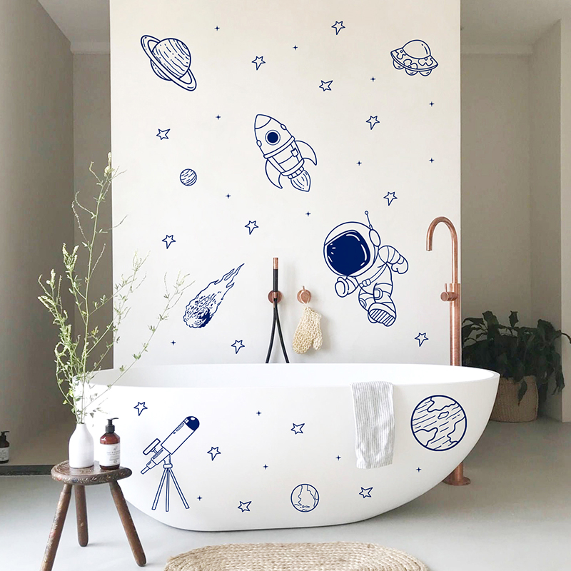 Wandaufkleber mit Cartoon-Univ – Baby Nursery Needs Bewertung und Preis