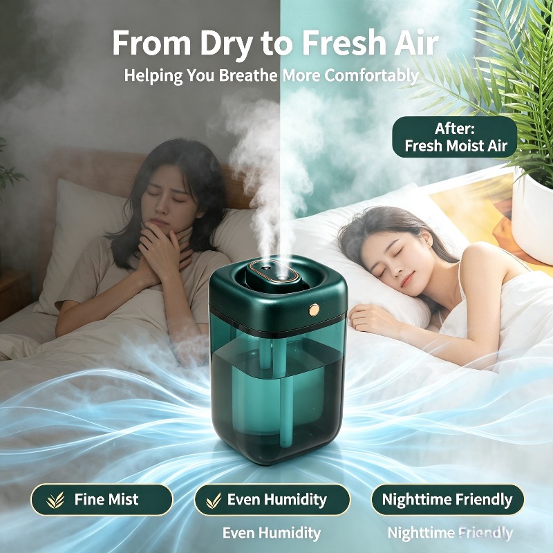 Tragbarer, leiser Luftbefeucht – Baby Nursery Air Purifier Bewertung und Preis