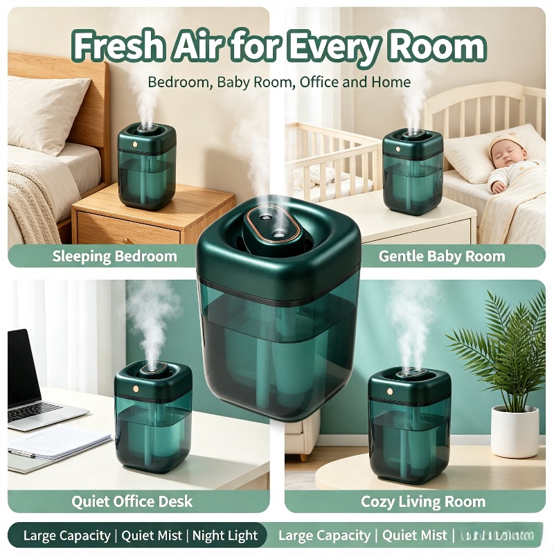 Tragbarer, leiser Luftbefeucht – Baby Nursery Air Purifier Bewertung und Preis