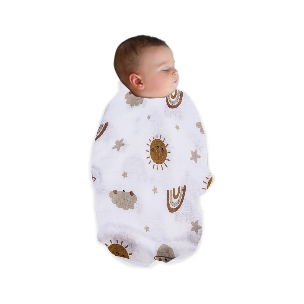 120 x 110 cm Baby-Musselin-Wic – Swaddle Blanket Muslin Bewertung und Preis